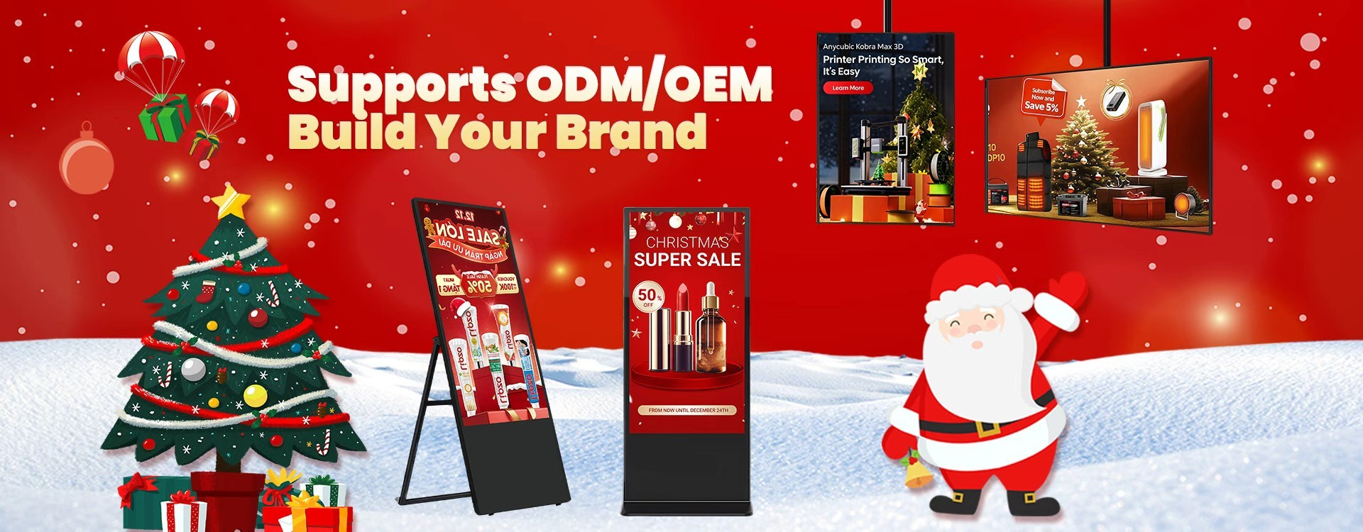 Quality Indoor Vertical Digital Signage factory